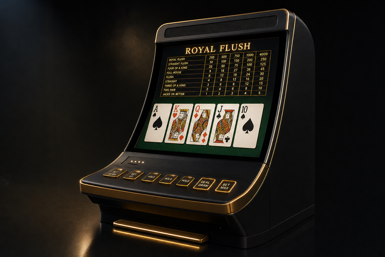 Video Poker 5PK Cabinet