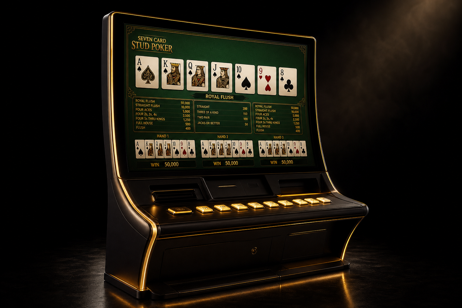 Video Poker 7PK Cabinet